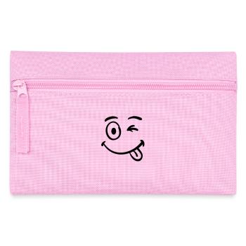 smilie_2__f1 - Pencil Case - pink - Front