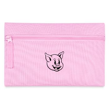 pig_comic_t1 - Pencil Case - pink - Front