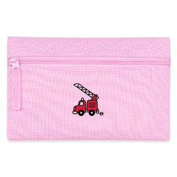 Feuerwehrauto (c) - Fire Truck - Pencil Case - pink - Front