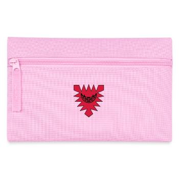 flag coat of arms city of kiel germany - Pencil Case - pink - Front