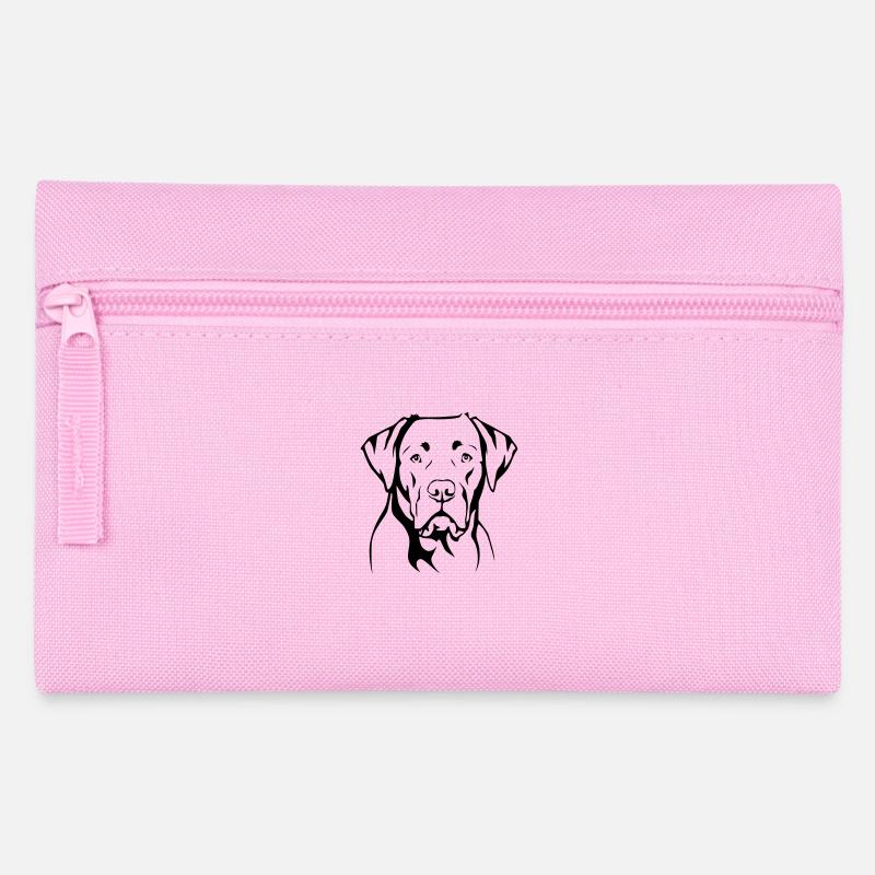 Labrador - Federtasche - Rosa