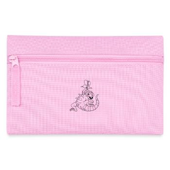 Best Friends Forever: Iguana and Dragonfly ❤️ - Pencil Case - pink - Front