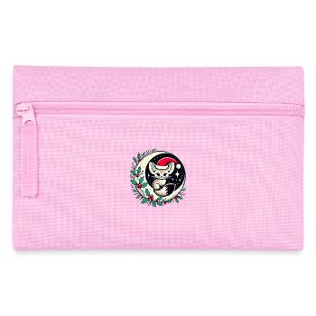Renard Fennec - Trousse - rose - Devant