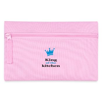 Kochschürze für den Mann - Federtasche - Rosa - Vorne