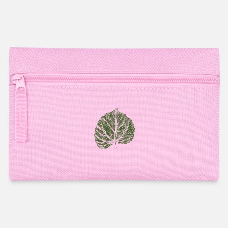 Blatt Linde / Lindenblatt - NATUR & WALD - Federtasche - Rosa