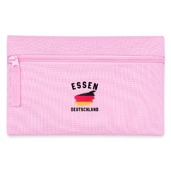 Germany Flag - Artistic Brushstroke - Pencil Case - pink - Front