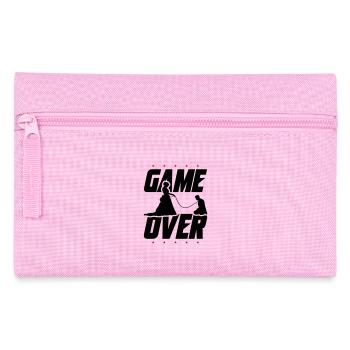 Game Over Brautpaar Hochzeit - Federtasche - Rosa - Vorne