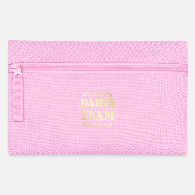 Darts Team - Pencil Case - pink