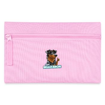 TEAM Beauceron - Harlequin - Pencil Case - pink - Front