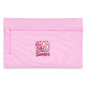 Life without feet possible but pointless - Pencil Case - pink - Front
