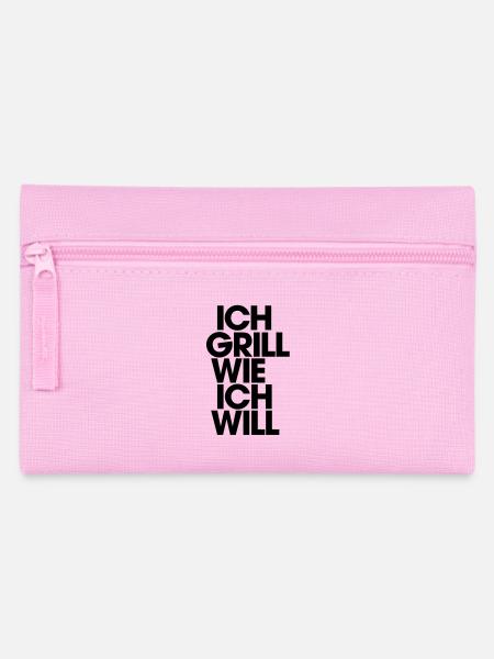 I grill as I want! - Pencil Case - pink