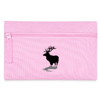 cerfs - bois de cervidé - la chasse - chasseur - Trousse - rose - Devant