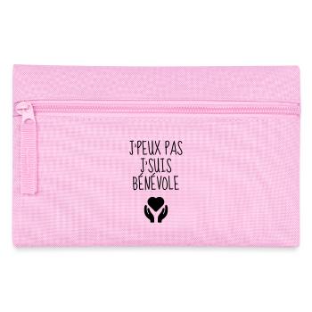 Volunteer Humanitarian Freiwilliger Bénévole - Pencil Case - pink - Front