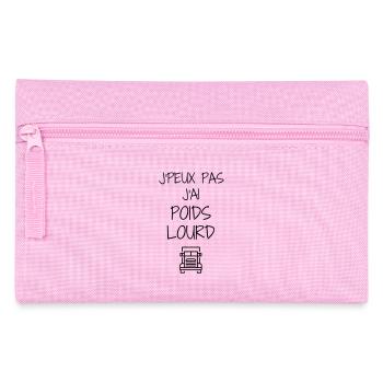 Routier / Chauffeur Poids-lourd / Camion / - Trousse - rose - Devant