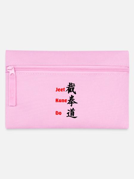 Jeet kun do rot geschrieben - Federtasche - Rosa