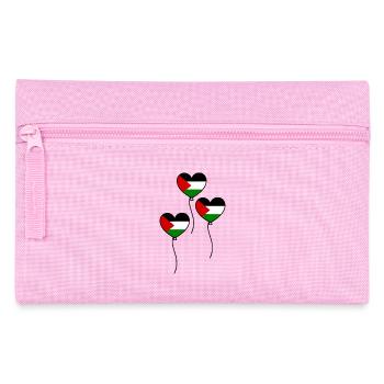 Free palestine - Pencil Case - pink - Front