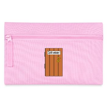 Entry prohibited - Pencil Case - pink - Front