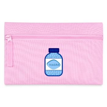 pot de viagra - Trousse - rose - Devant