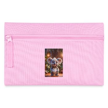 super süßes australisches Tier Down Under Koala Bär - Federtasche - Rosa - Vorne