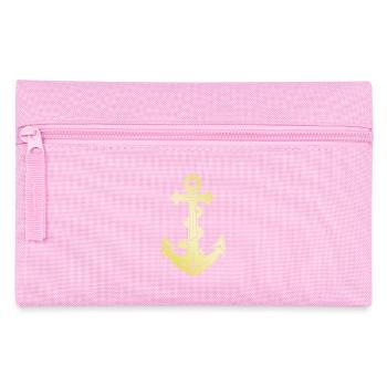 Anchor Symbol Gold - Pencil Case - pink - Front