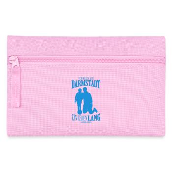 Darmstadt Fußball Tradition Geschenk - Federtasche - Rosa - Vorne
