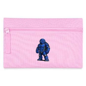 Guerrier Tortue Futuriste en Armure - Trousse - rose - Devant