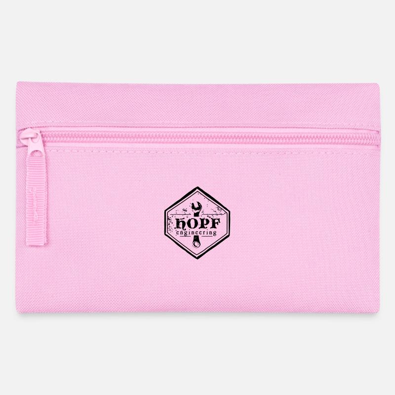 HOPF eng. - Logo groß - Federtasche - Rosa