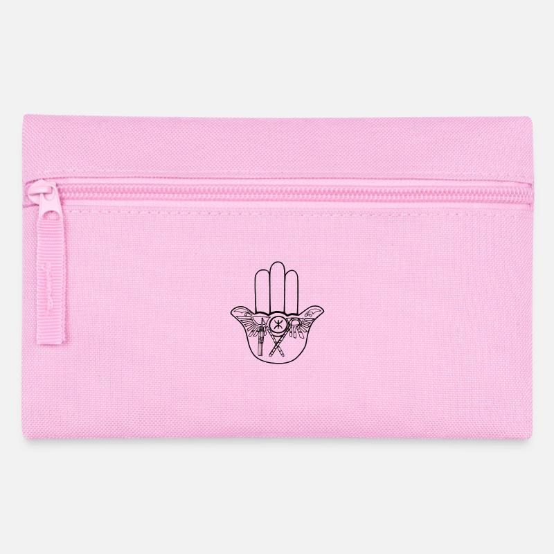 Maroc - Maroc Amazigh Hamsa Main - Trousse - rose