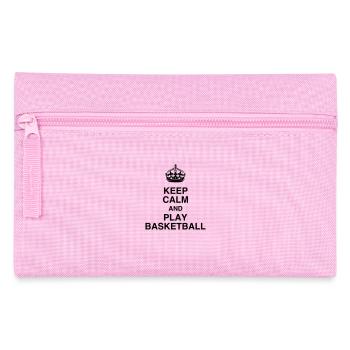 Basketball - Basket ball - Basket-ball - Baskette - Federtasche - Rosa - Vorne