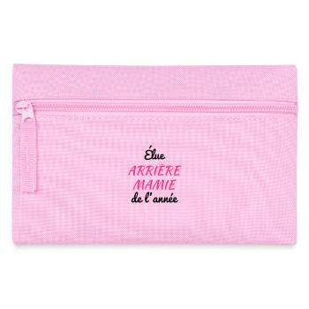Grandma Oma Großmütter Mamy Mamie Grand-Mère - Pencil Case - pink - Front