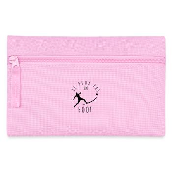 I can't, I have football. - Pencil Case - pink - Front