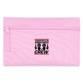 Junggesellenabschied Crew Jga Lustig - Federtasche - Rosa - Vorne