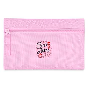 Polter Abend Bier - Federtasche - Rosa - Vorne