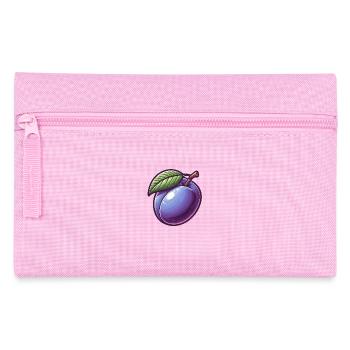 Lila Pflaume - Federtasche - Rosa - Vorne