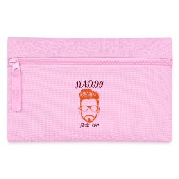 DADDY - since 2019! - Pencil Case - pink - Front