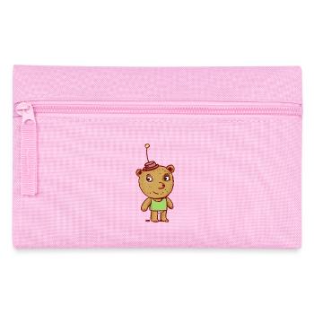 Bär - Federtasche - Rosa - Vorne