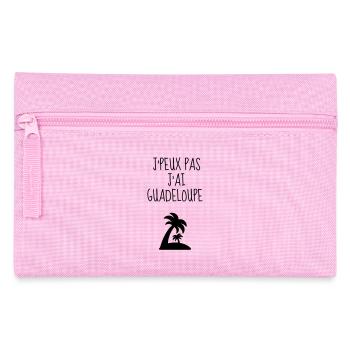 Guadeloupe 971 Guadeloupéen Guadeloupéenne Gwada - Pencil Case - pink - Front