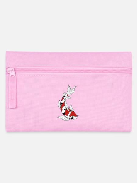 Koi Karpfen - Federtasche - Rosa