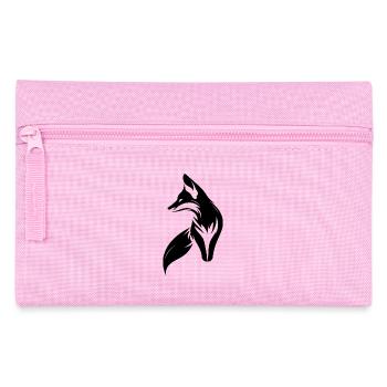 Mignon mignon Fox Portrait Style de tatouage - Trousse - rose - Devant