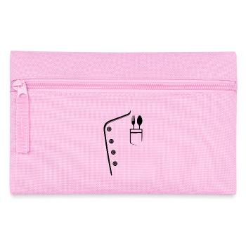 Karriere Chefkoch Beruf Workaholic Vorgesetzter - Federtasche - Rosa - Vorne