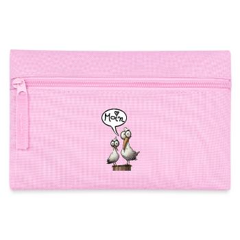 Bas Mouette Allemande Moin Disant Amoureux de la Mer du Nord - Trousse - rose - Devant