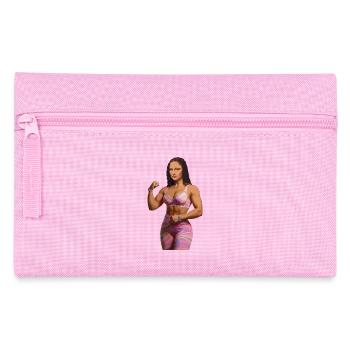 Mona Lisa Bling Bling Bling - Federtasche - Rosa - Vorne