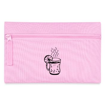 Glühweintasse Weihnachten - Federtasche - Rosa - Vorne