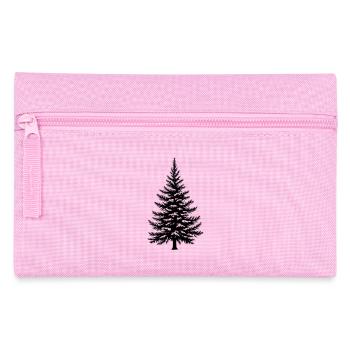 Baum Fichte Tanne Nadelbaum Vektor - Federtasche - Rosa - Vorne