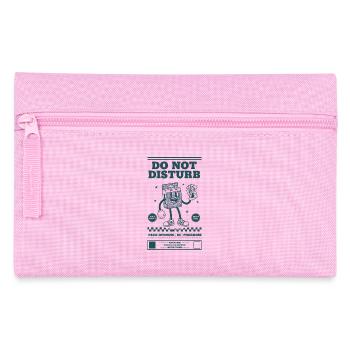 Do Not Disturb Pack Opening In Progress Trading - Pencil Case - pink - Front