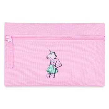 Feministische Einhorn - Federtasche - Rosa - Vorne