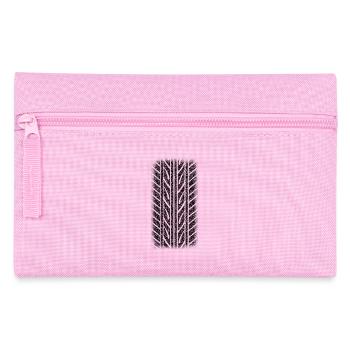 Tyre/tire marks - Pencil Case - pink - Front