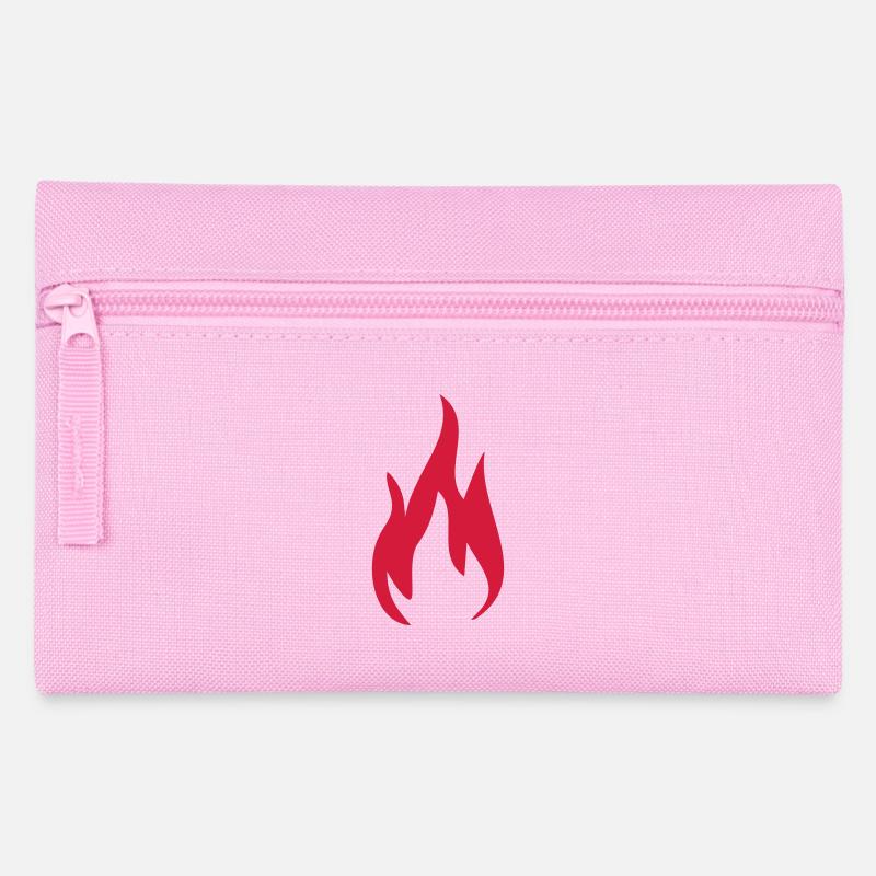 Fire Fire Fire 1c - Pencil Case - pink