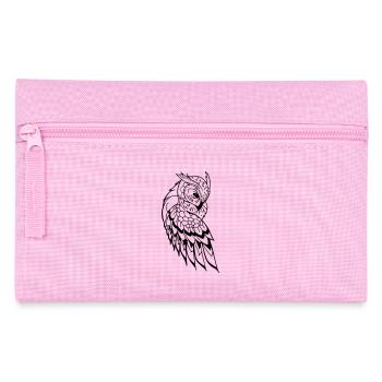 Owl Ethno - Pencil Case - pink - Front