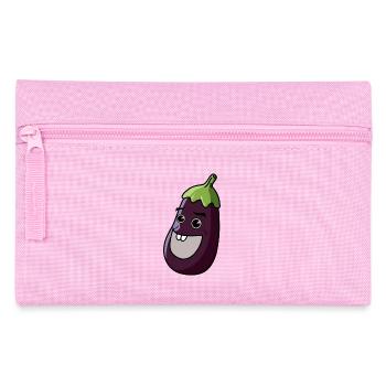 Aubergine Comic - Federtasche - Rosa - Vorne